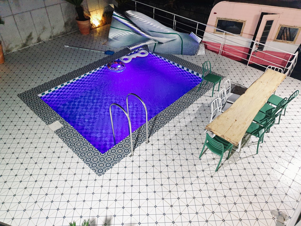 Winter Swimming with a 16-Month-Old: Jeju Island Trip and Seogwipo Villa with Heated Pool photo 11