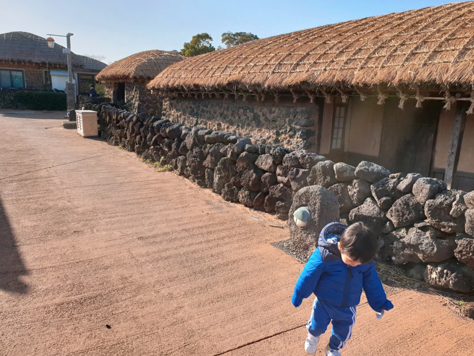 Traveling to Jeju with a 16-Month-Old Baby: Exploring Seongeup Folk Village photo 16