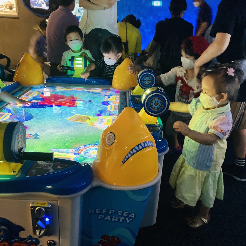Places to Visit in Seoul with Kids: Hanwha 63 Aqua Planet Seoul Aquarium and Mermaid Show photo 7