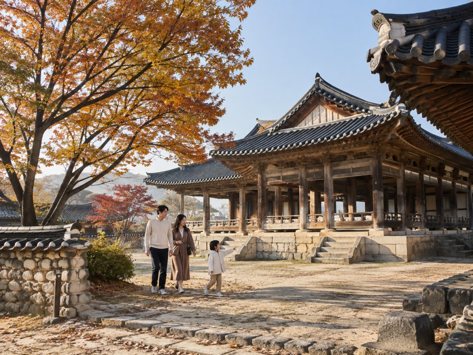 Geumseonggwan guesthouse hall in old Naju