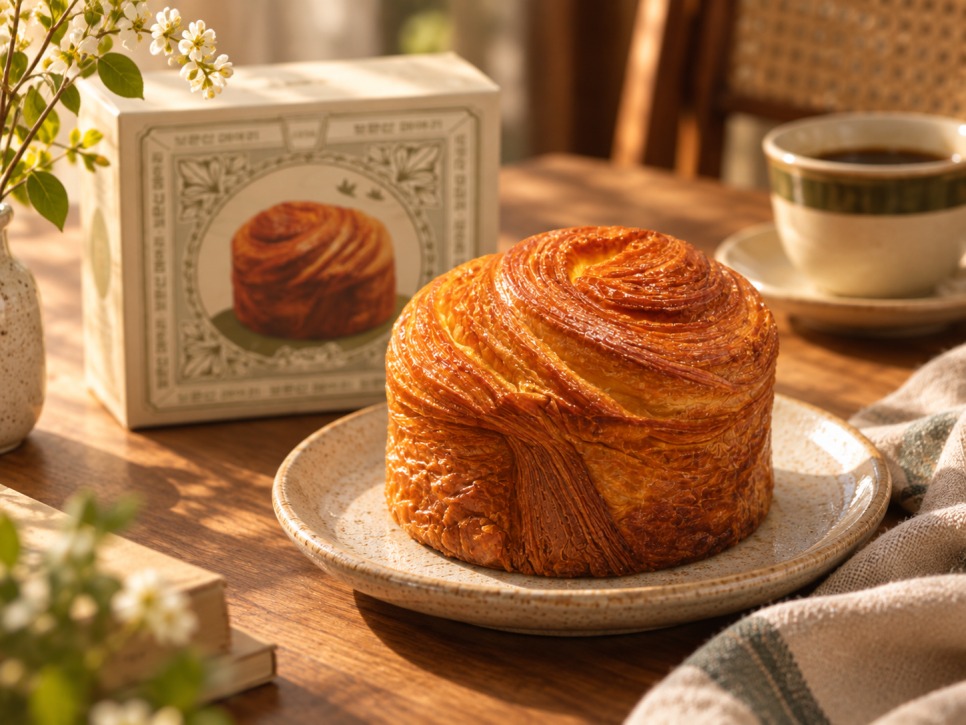 Bomunsan Meari layered pastry loaf