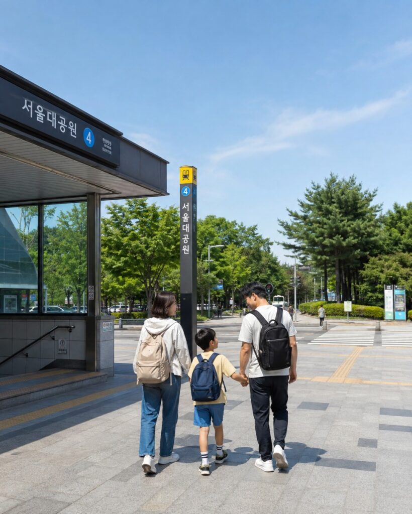 서울대공원 동물원 주차와 대중교통