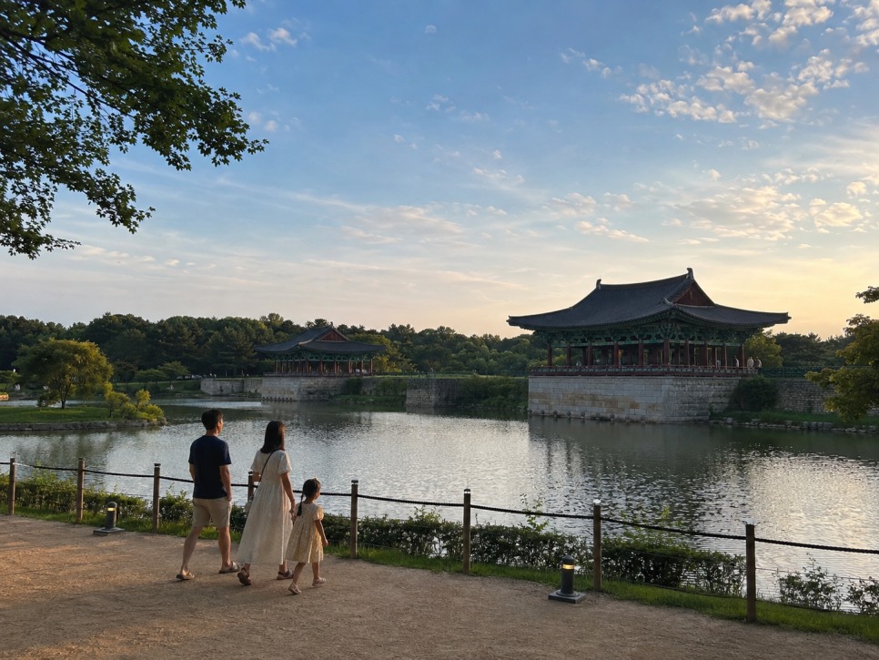 Donggung Palace and Wolji Pond lights