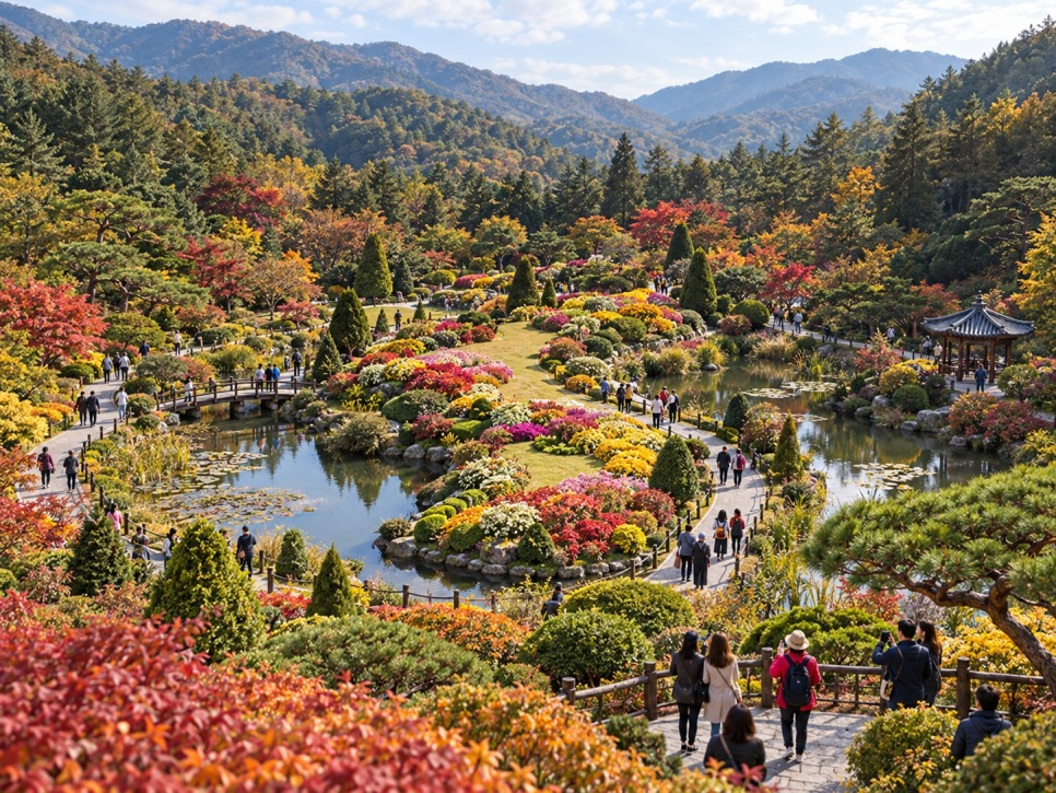 아침고요수목원 처음 간다면 이것부터 보면 된다