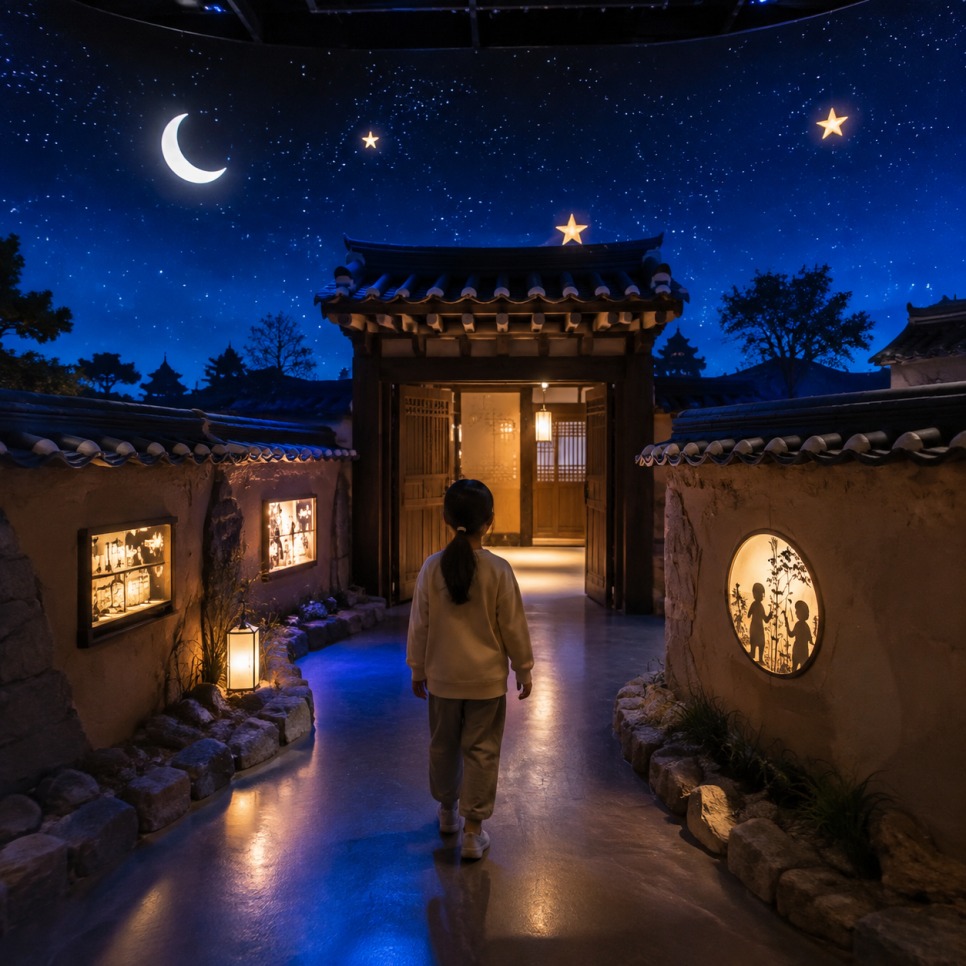 Starry night exhibition