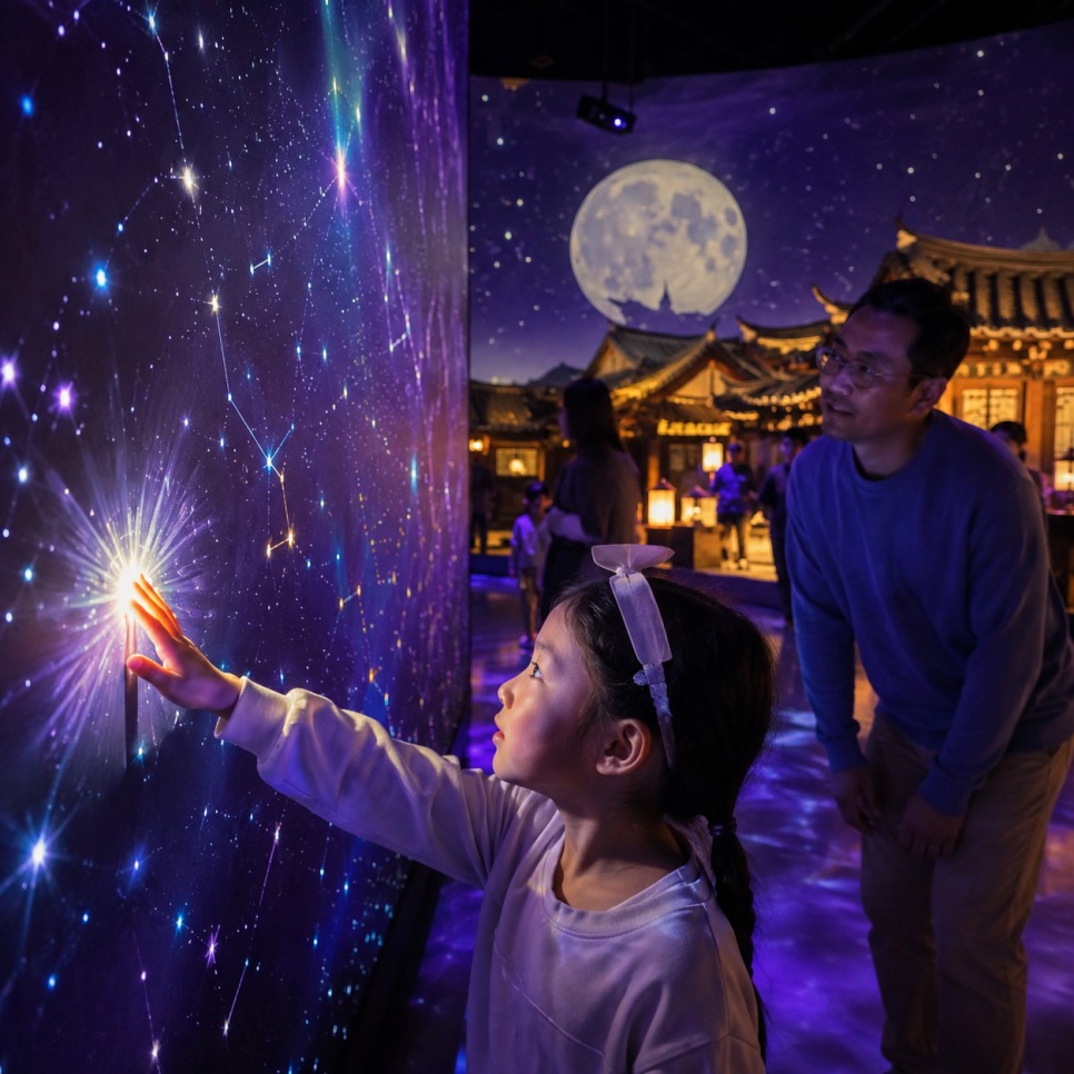 Night sky play zone