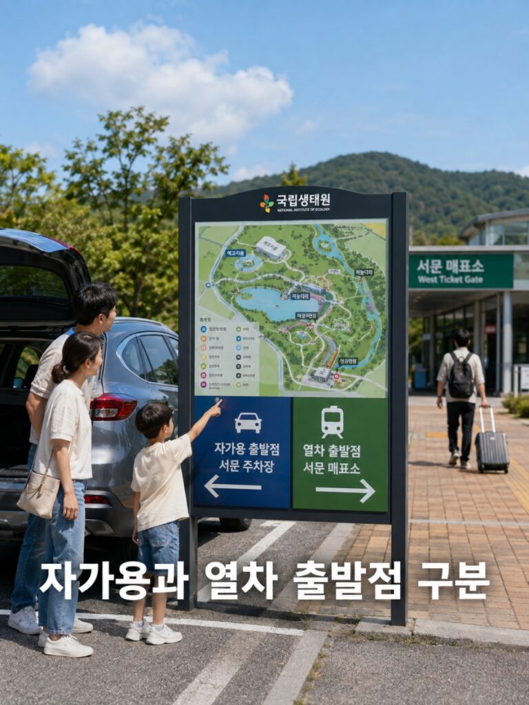 국립생태원 주차와 대중교통