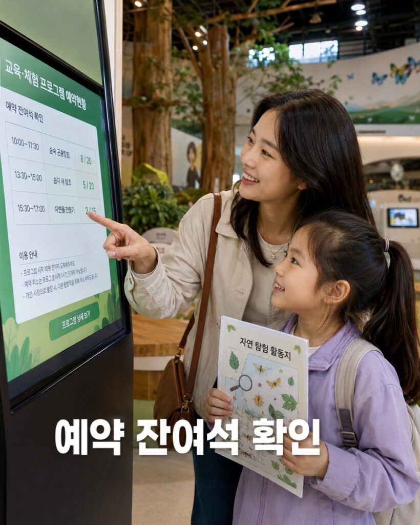 국립생태원 운영시간·예약·입장료