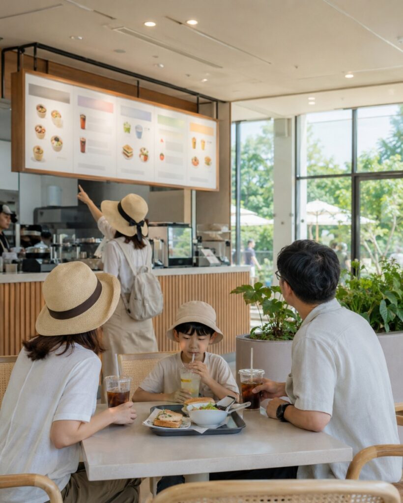 순천만국가정원 식사와 카페