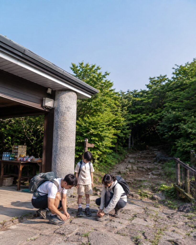 한라산 영실코스 아이와 추천하는 왕복 동선