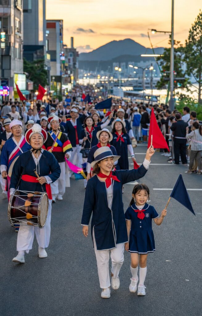 통영한산대첩축제 주차와 대중교통