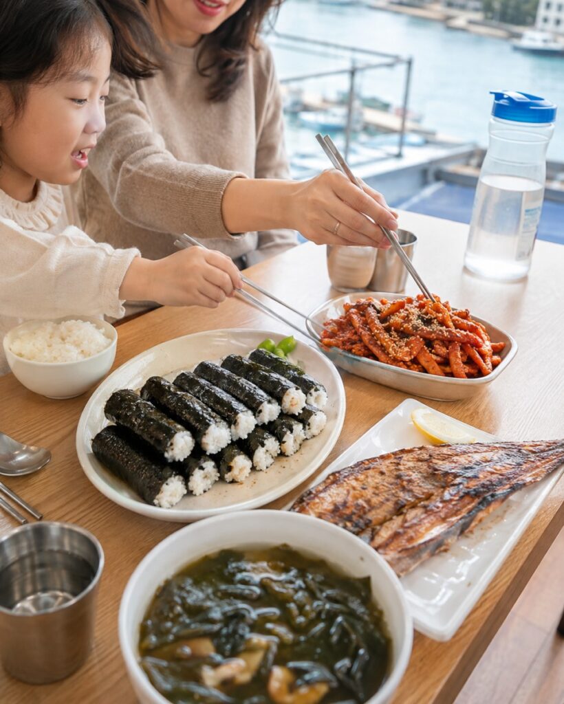 통영한산대첩축제 식사와 카페