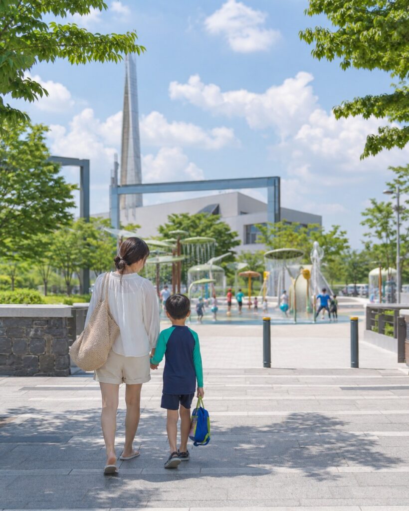 한밭수목원 물놀이장 한밭수목원 물놀이장 한눈에 보기
