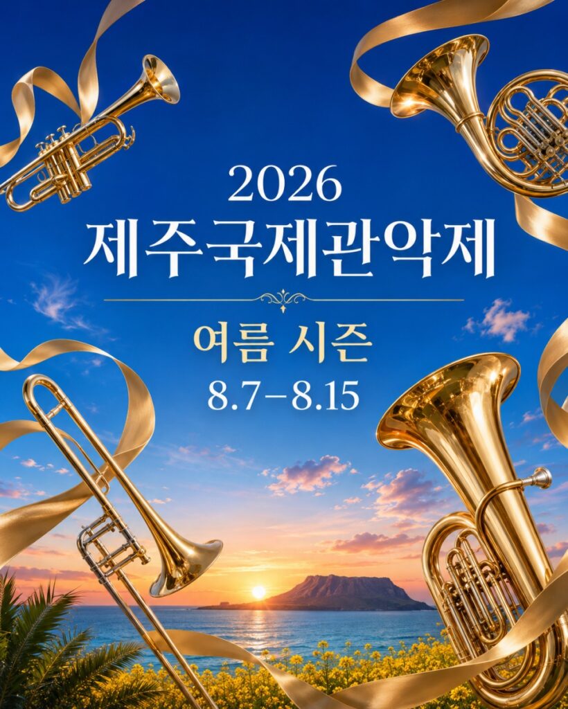 제주국제관악제 대표 이미지