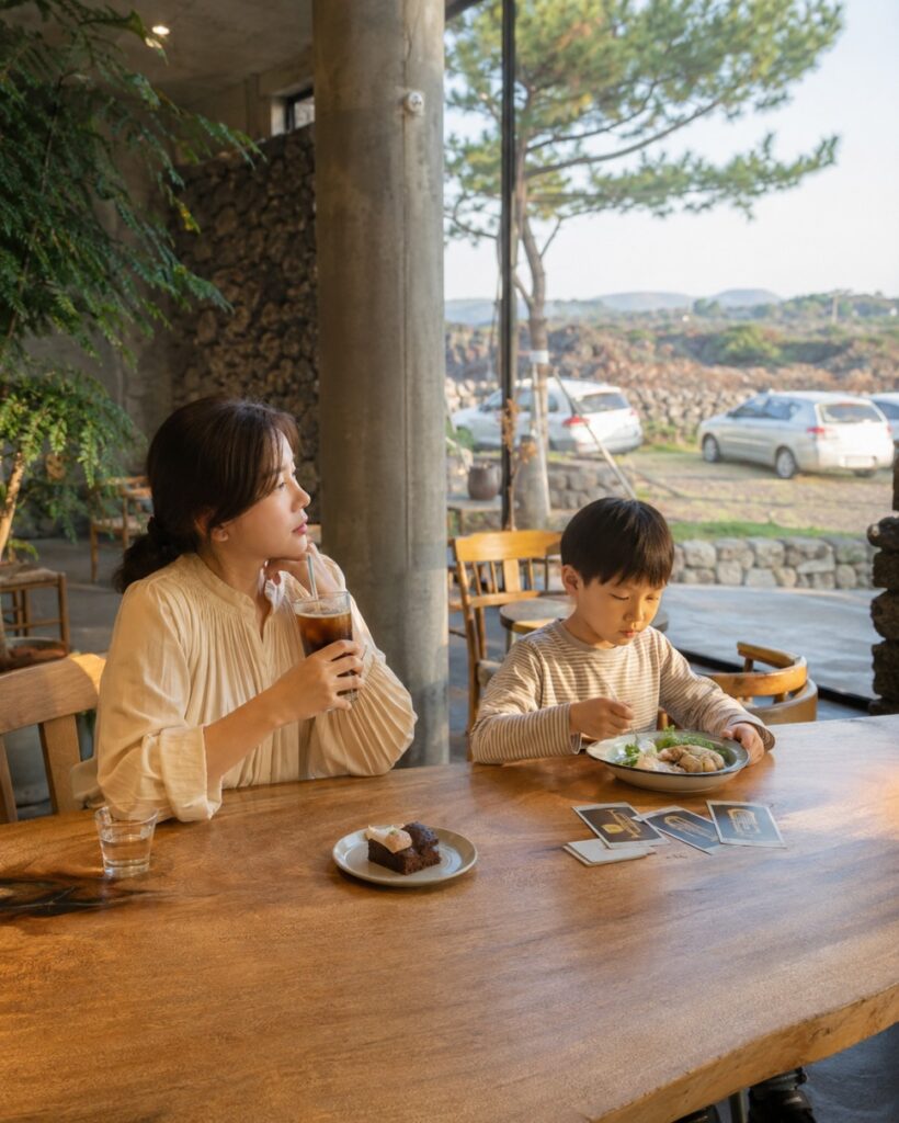 제주국제관악제 식사와 카페