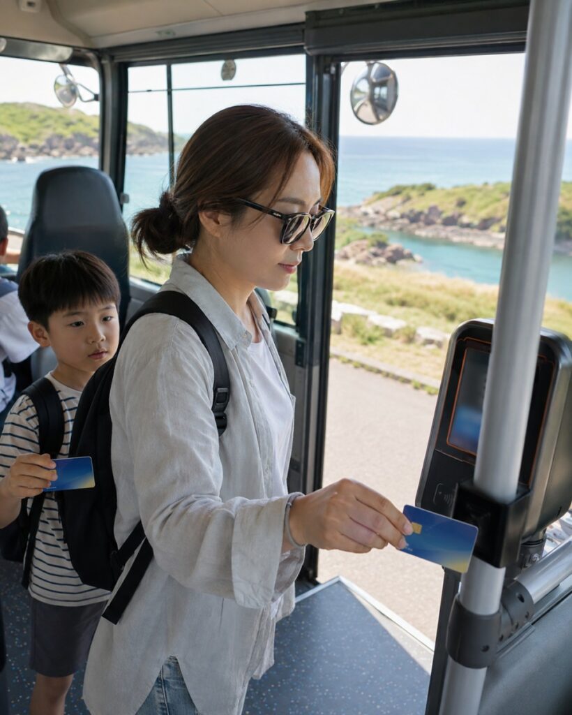 우도 차량규정 마을버스 요금과 이용법