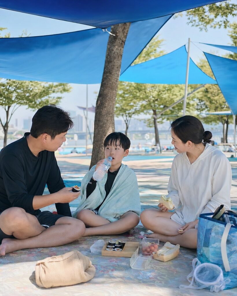 한강페스티벌 식사와 카페