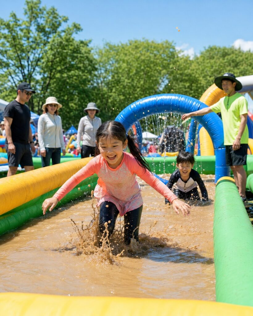 Family Zone mud play