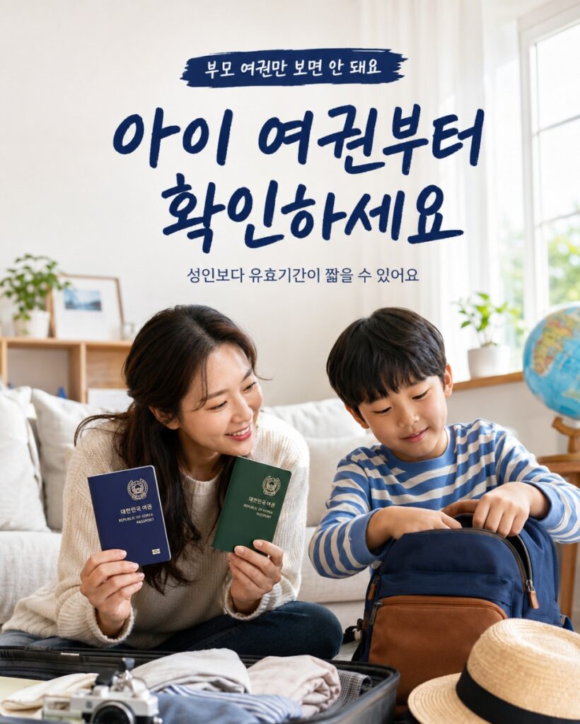 Family passports together