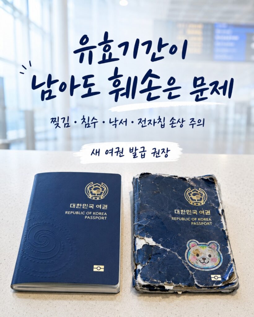 Passport data page
