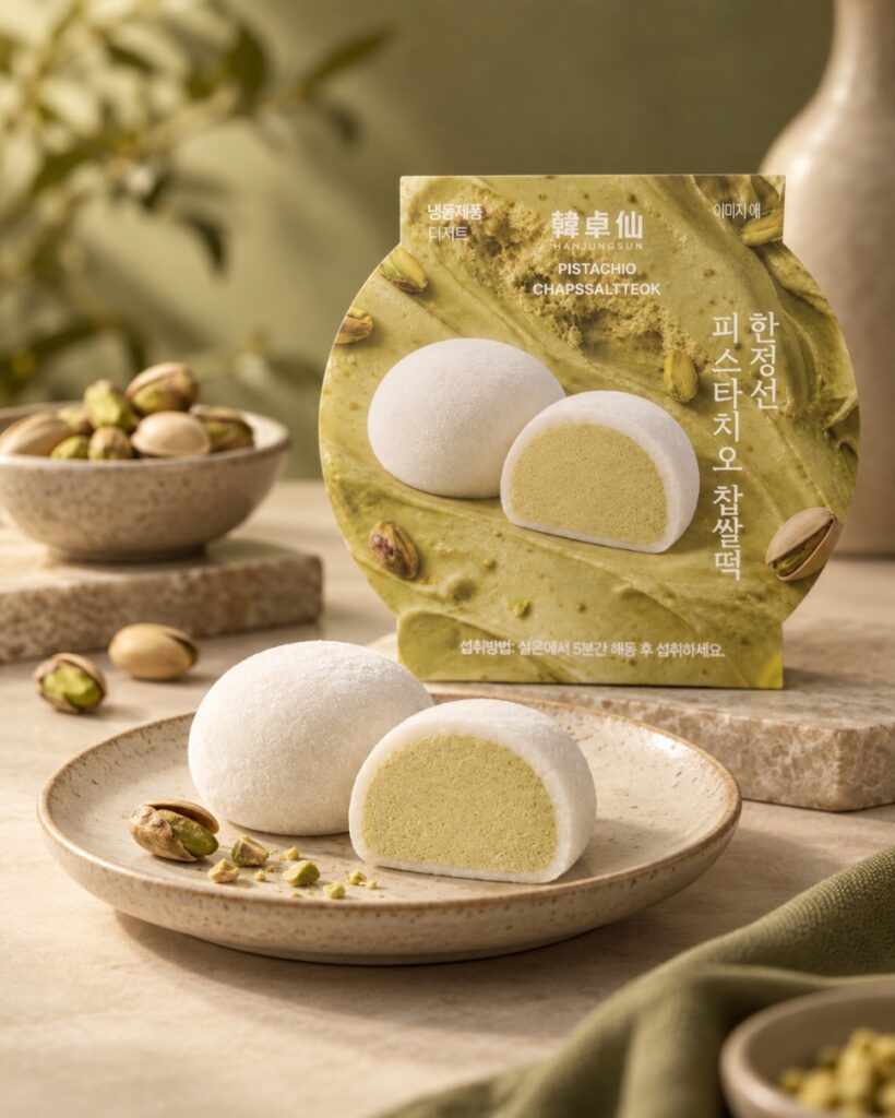 GS25 Hanjeongseon pistachio chapssaltteok