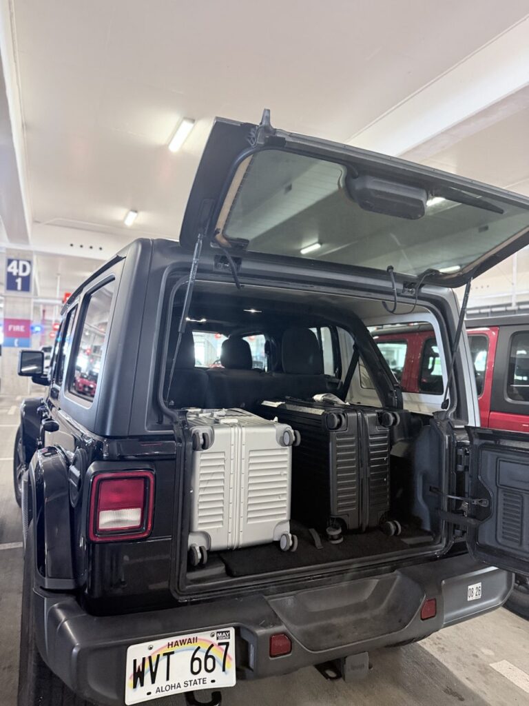 Interior of the upgraded car