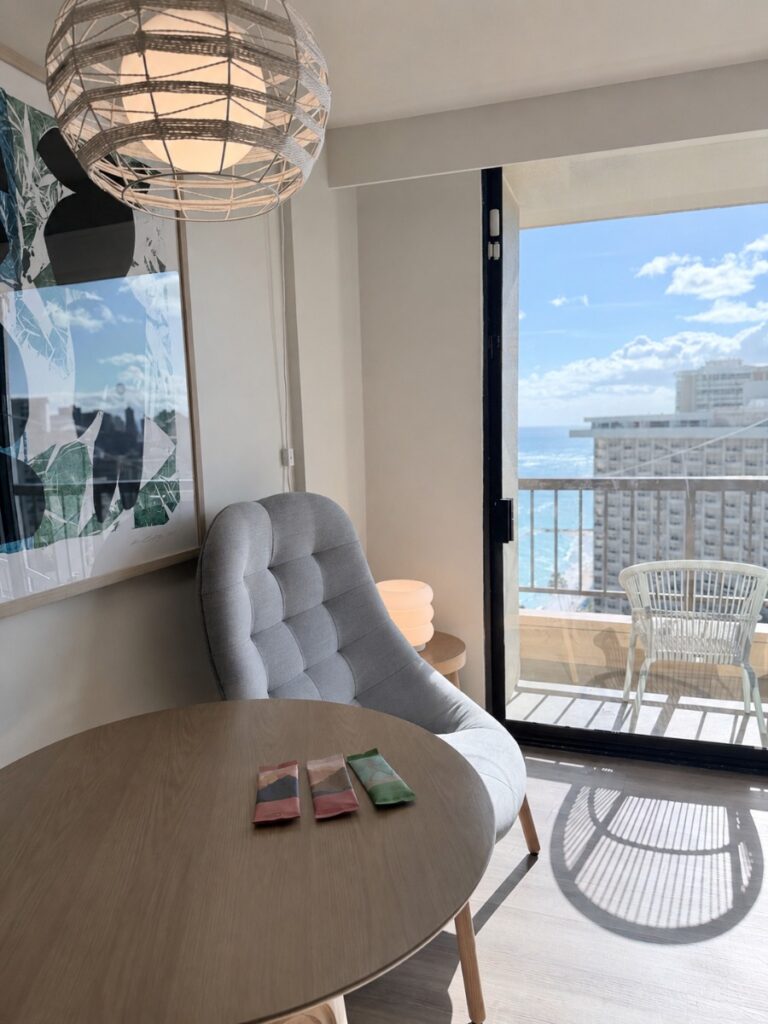 Private balcony
