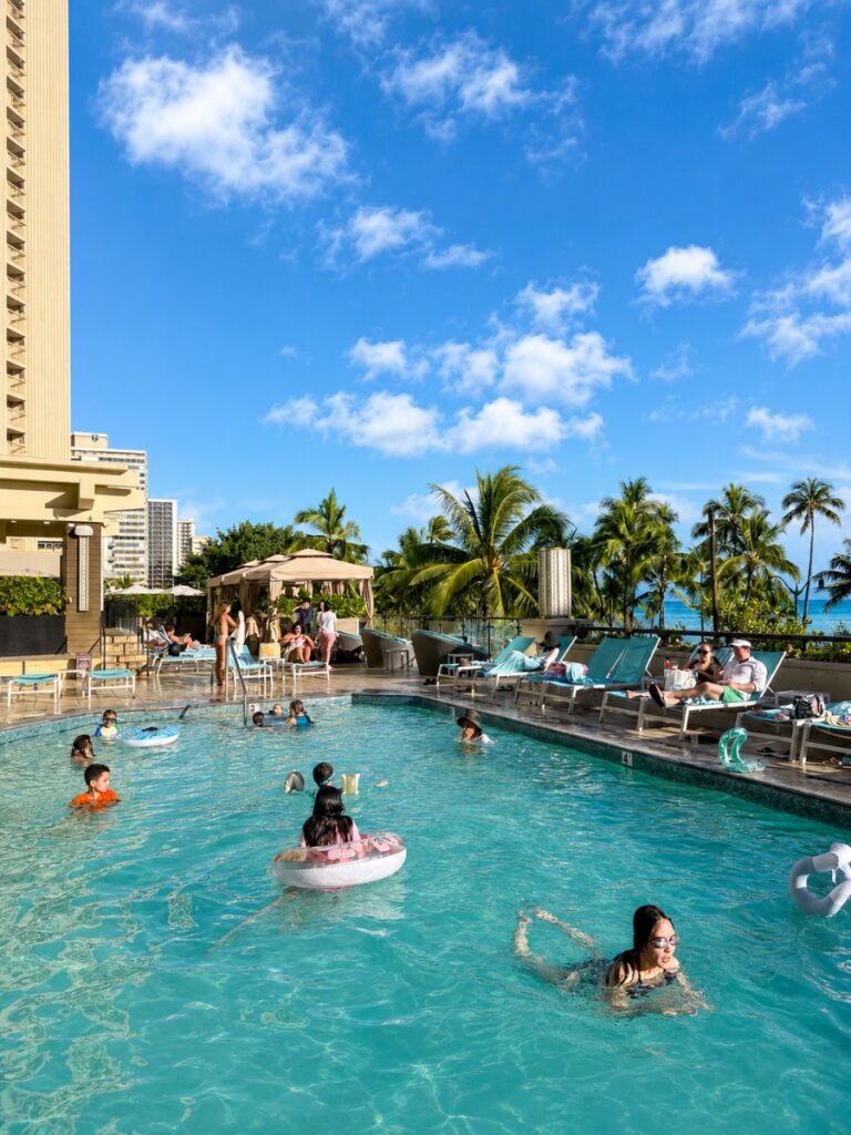 Poolside loungers