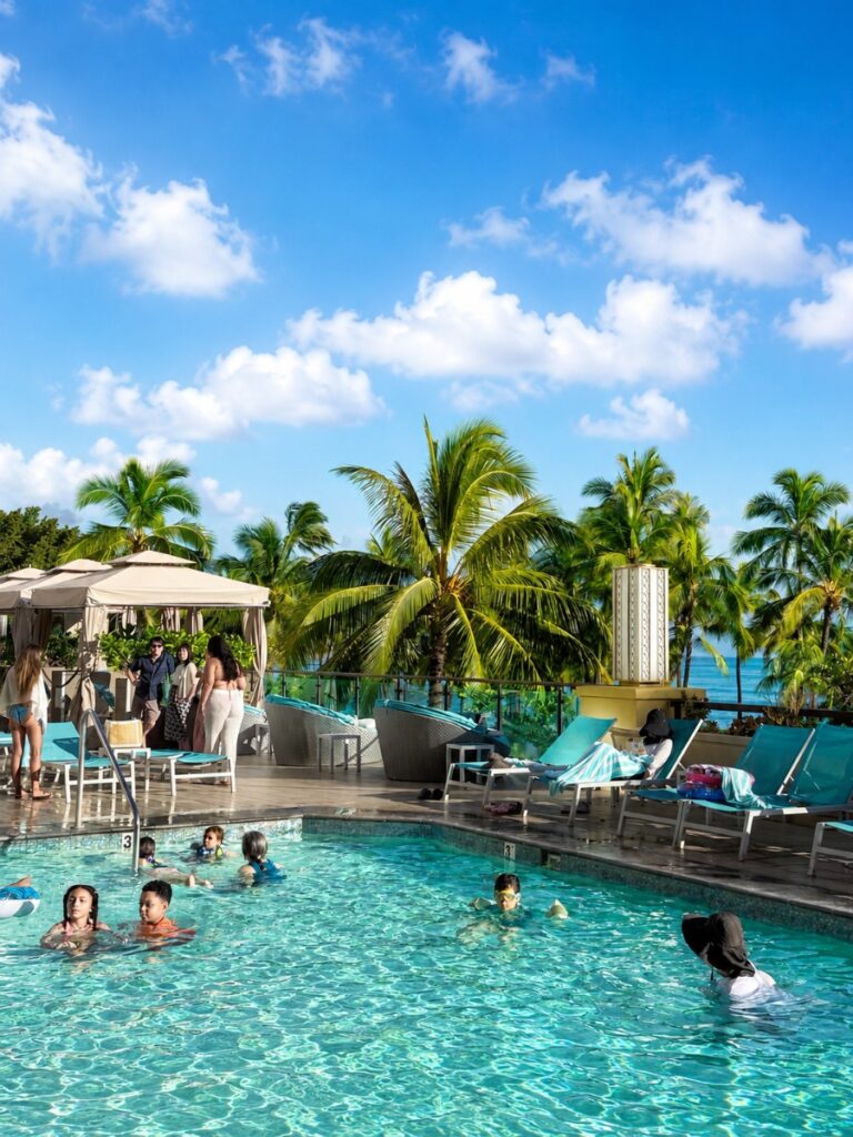 Pool deck