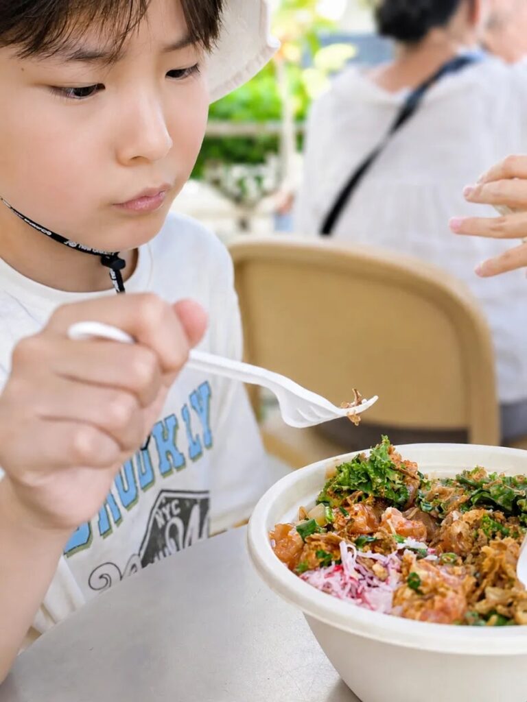 하와이 콘도형 숙소 아이와 하와이 여행에서는 ‘한 끼’가 여행 컨디션을 바꿔요