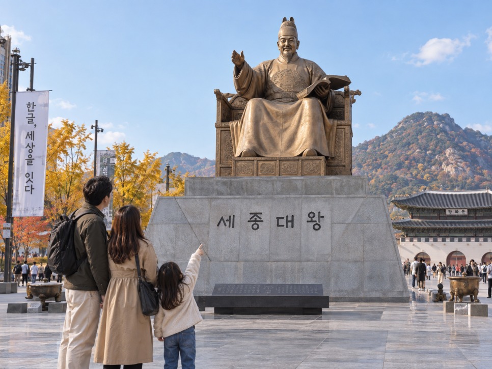 한글날 광화문 세종이야기까지 함께 보기