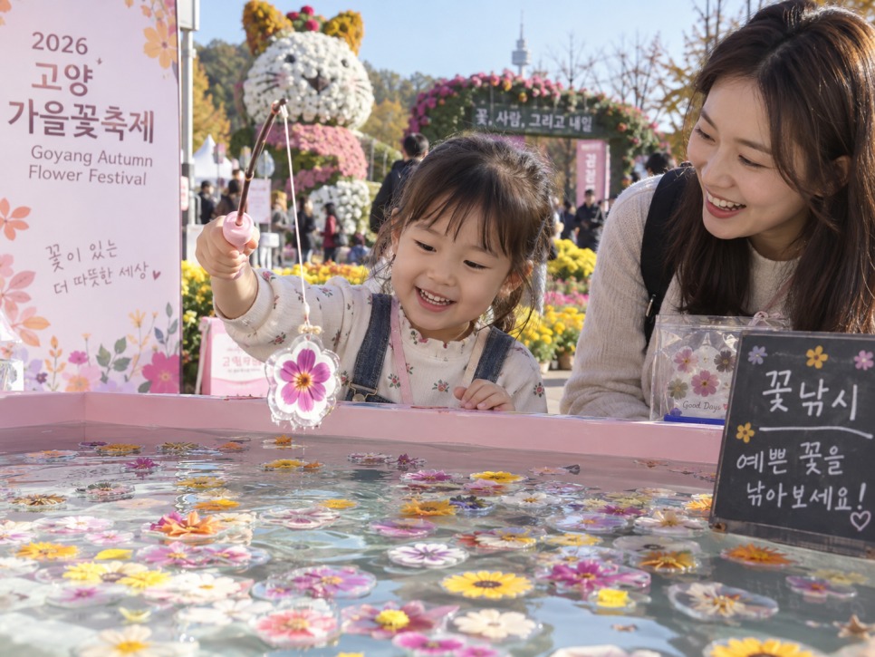 고양 가을꽃축제 아이와 가면 플라워빙고부터 해보자