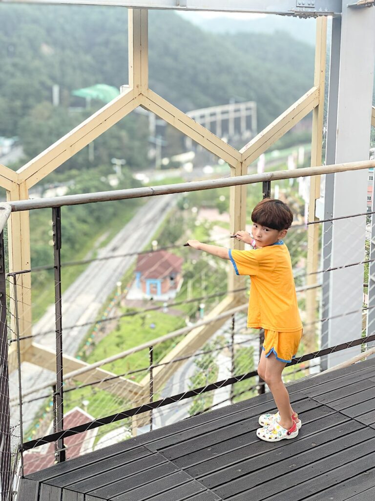 태백 오로라 파크 아찔하지만 황홀한 뷰, 눈꽃 전망대 (아이타워)