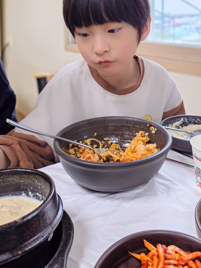 Mountain vegetable bibimbap