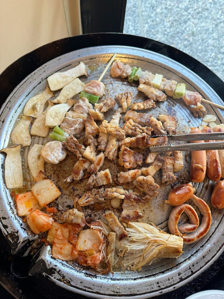 Pork on the lid