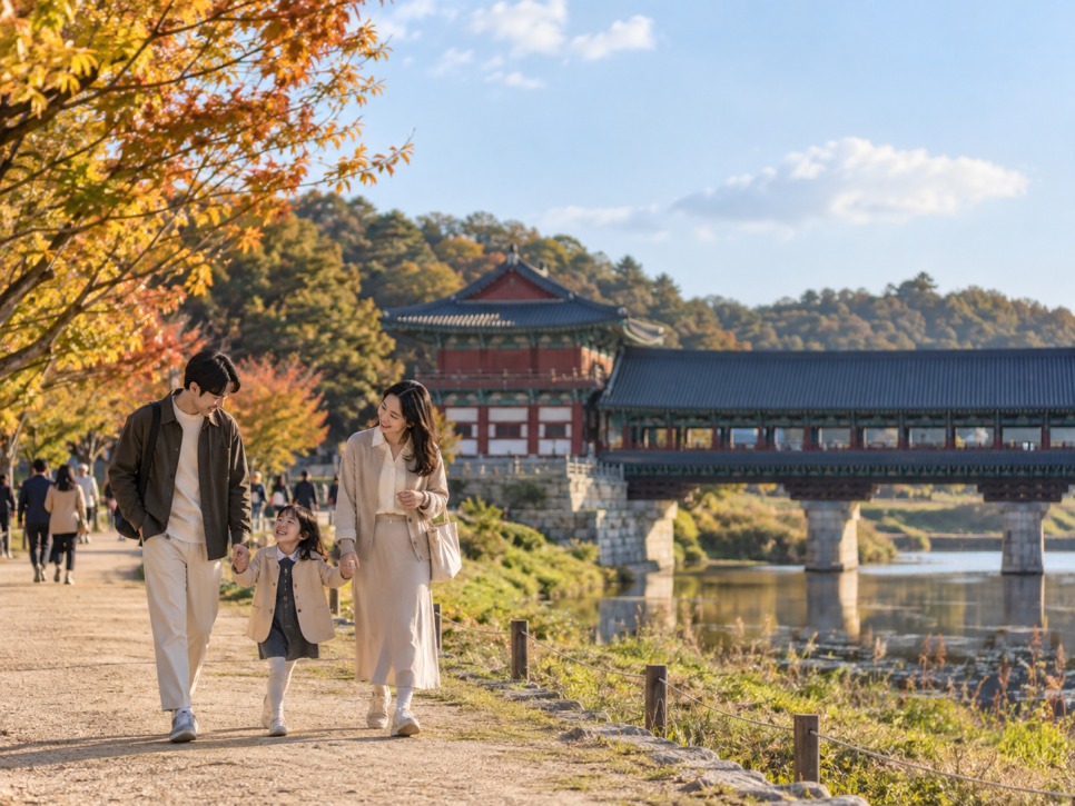 Cheomseongdae Observatory in autumn