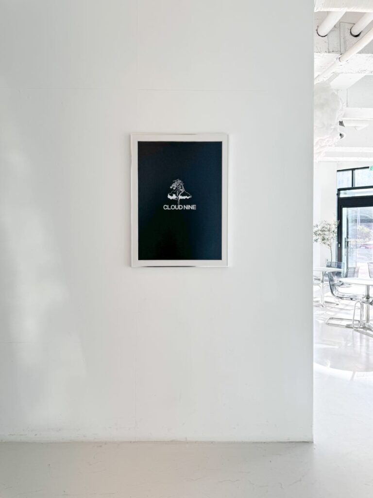 Café entrance