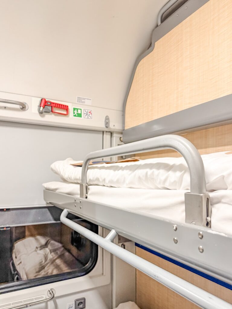 Child on the bunk