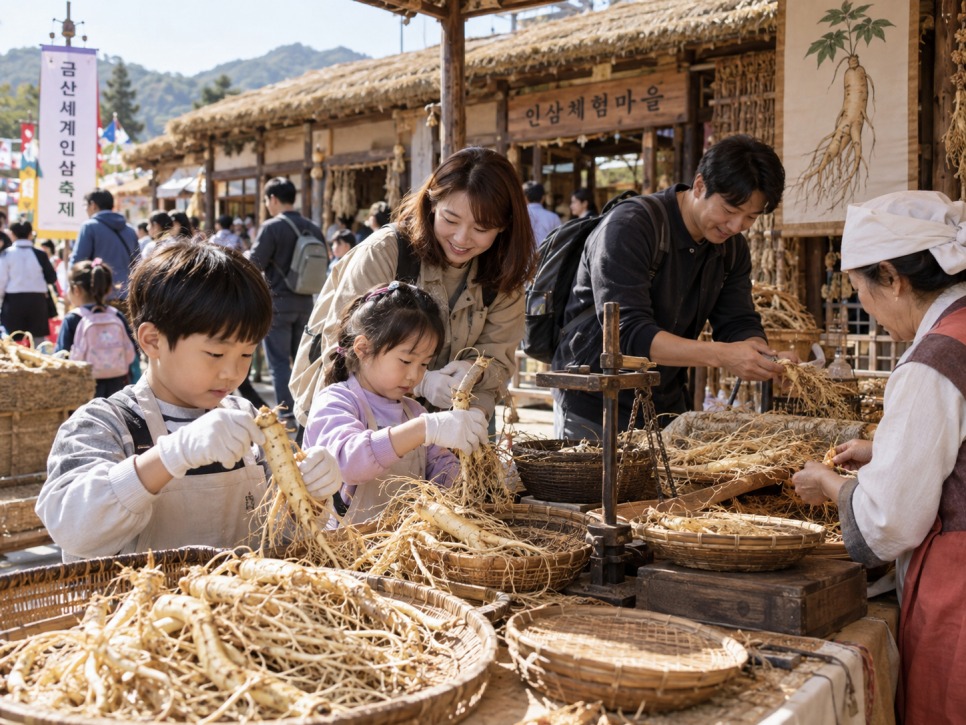 금산세계인삼축제 아이와 간다면 이것부터 해보자