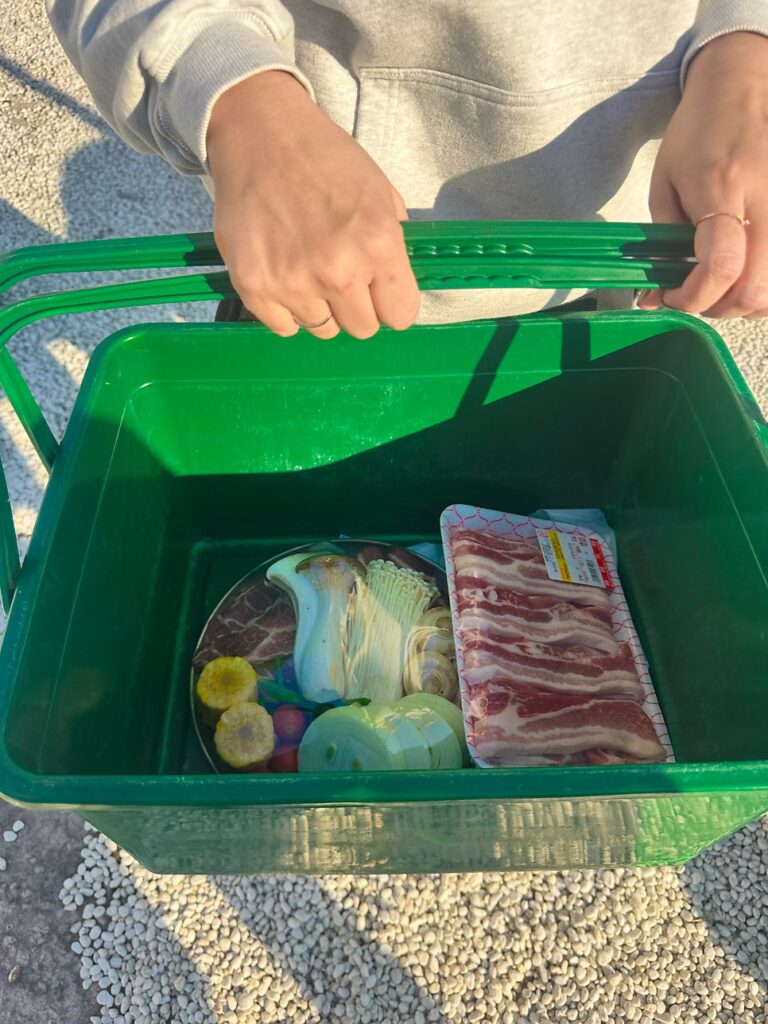 Pork barbecue set