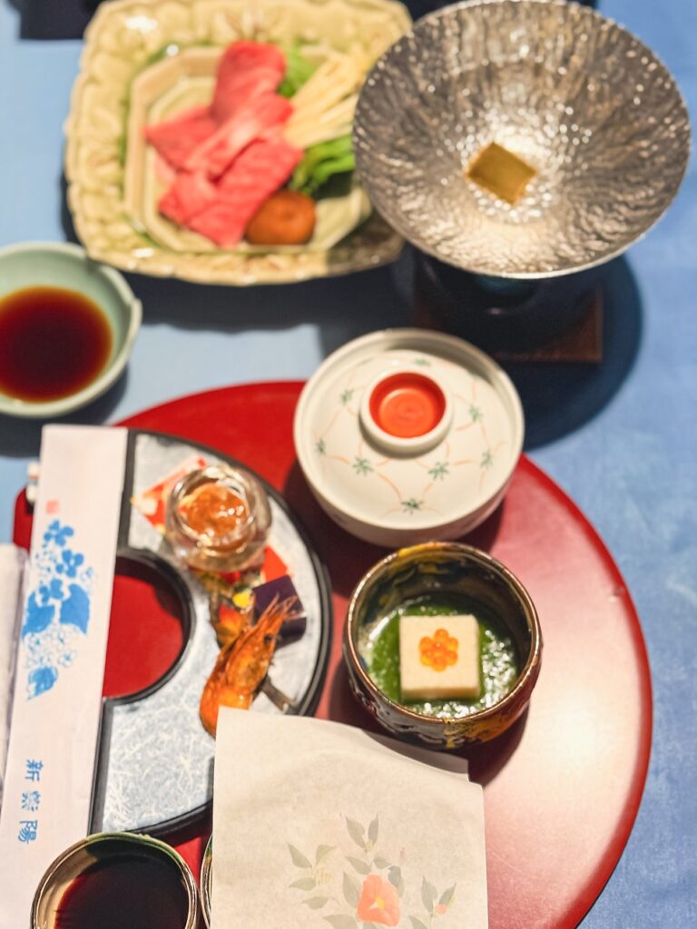 신시요우 료칸 가이세키