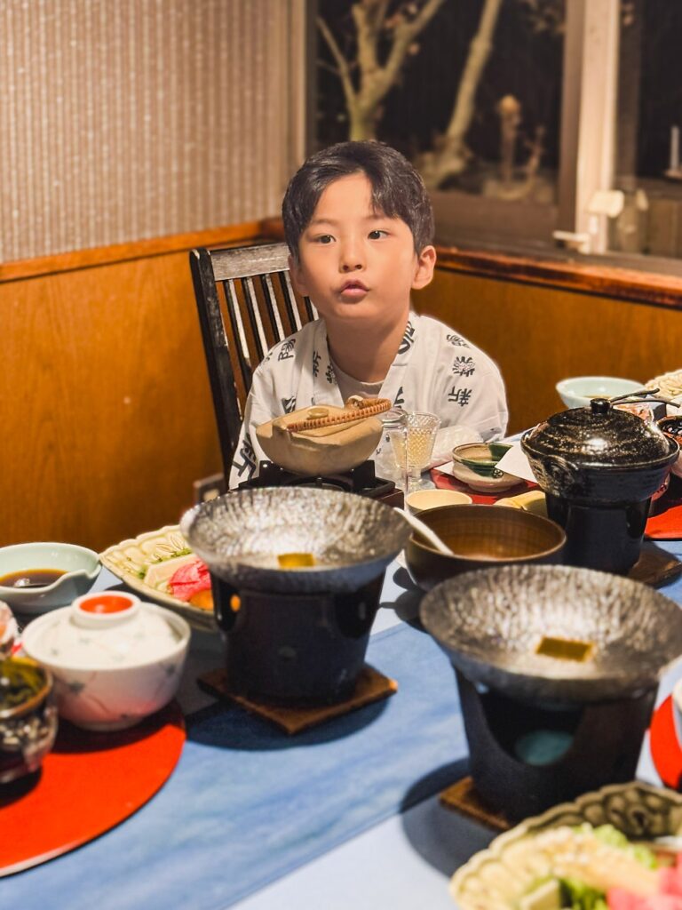 신시요우 료칸 가이세키