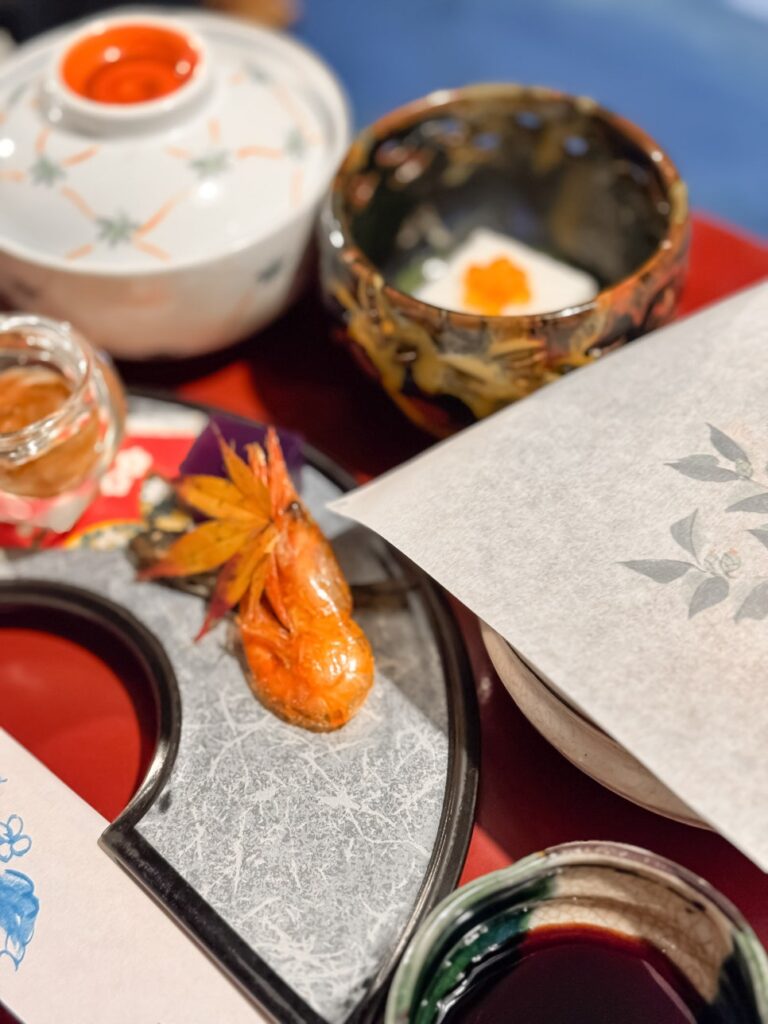 신시요우 료칸 가이세키 지역성과 제철 – 신시요우 료칸이 보여준 철학