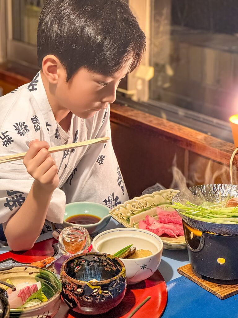 신시요우 료칸 가이세키 지역성과 제철 – 신시요우 료칸이 보여준 철학