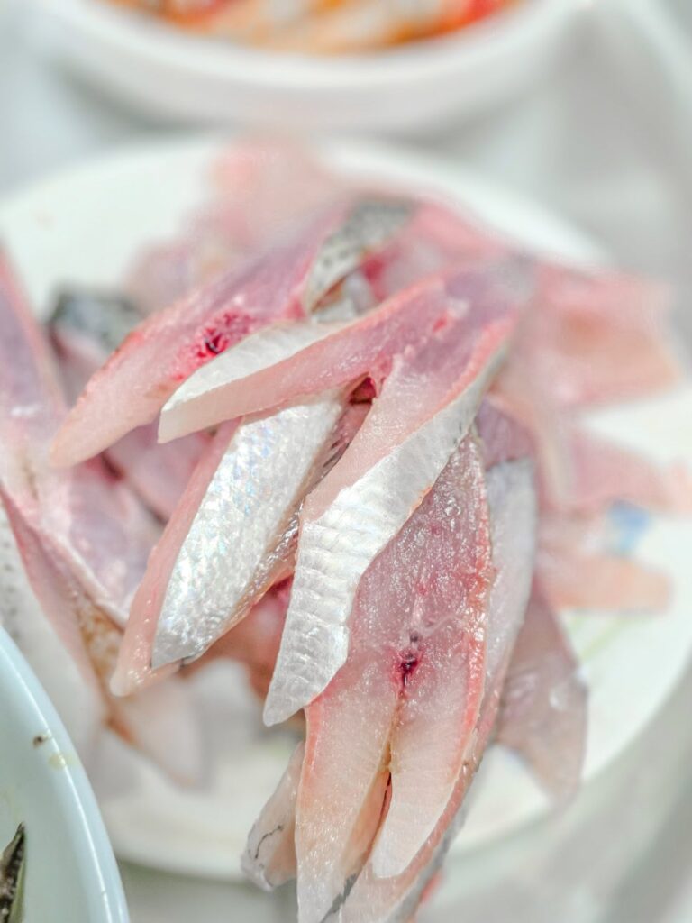 Fresh sashimi