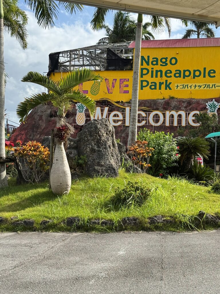 Pineapple cart