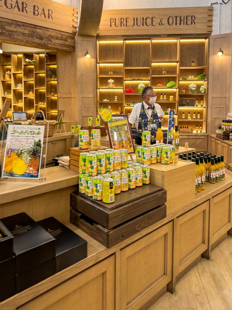 Tasting corner