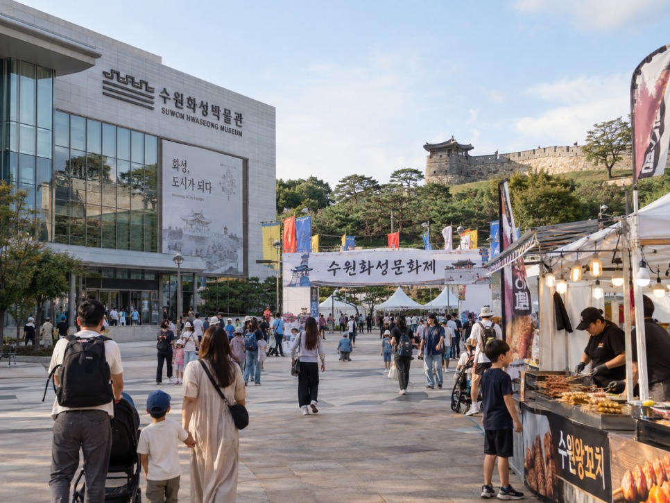 수원꼬치페스타 축제만 보고 가지 말고 같이 묶을 곳