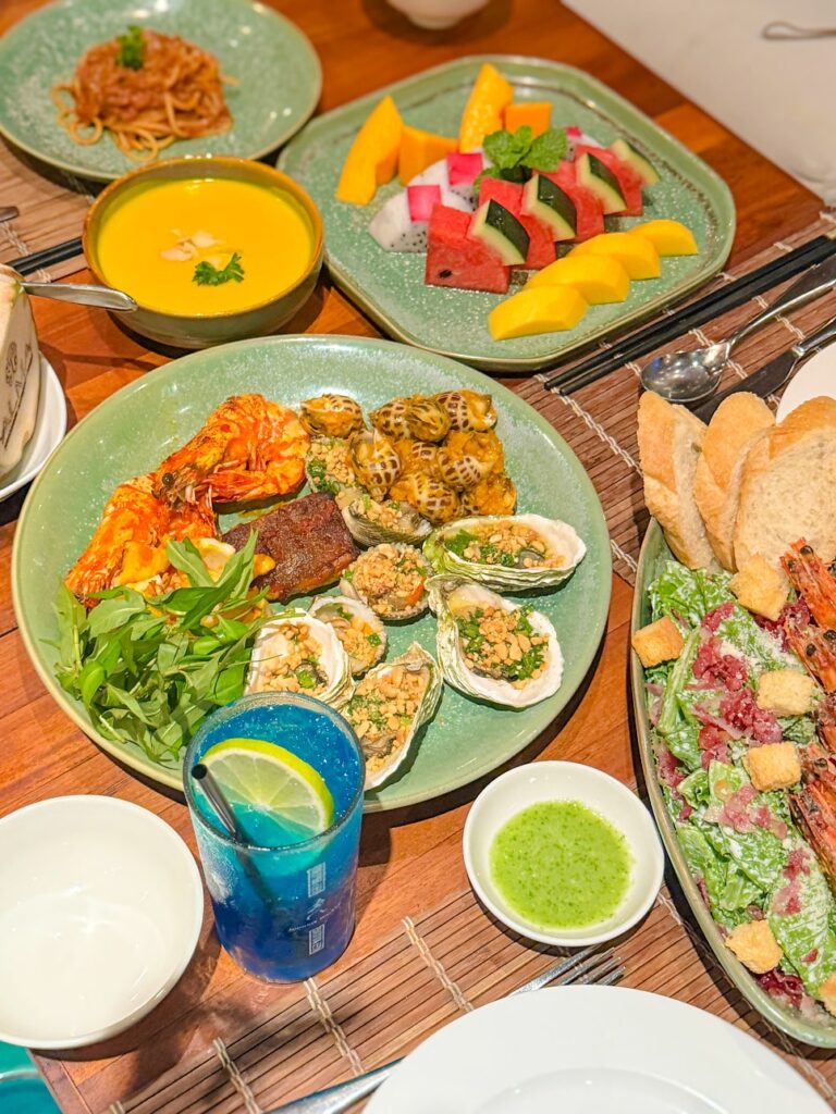 Seafood platter