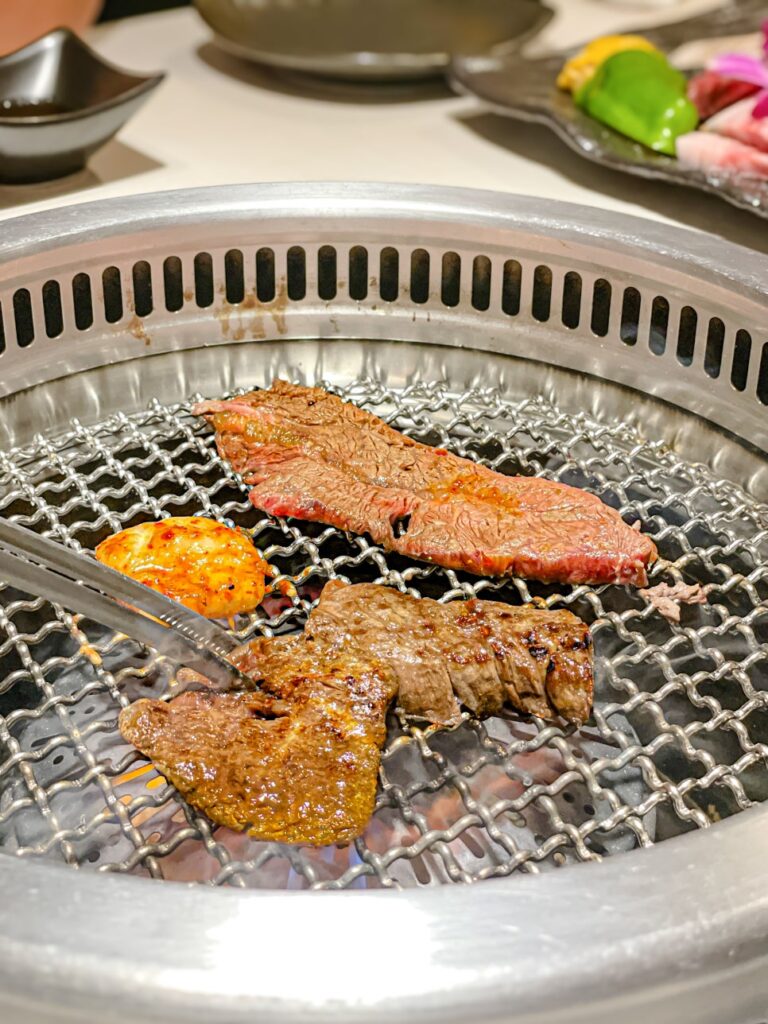 Glossy wagyu